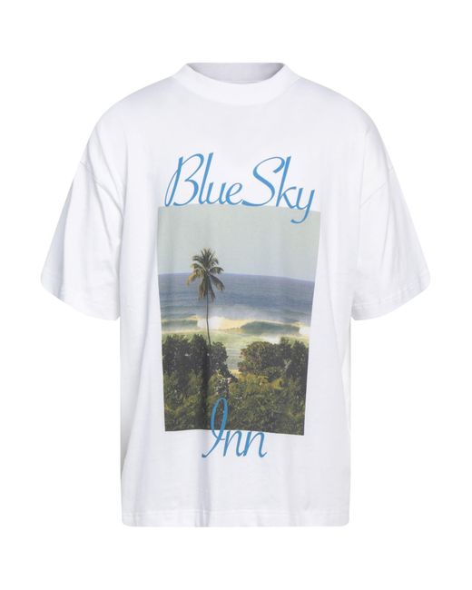 BLUE SKY INN Blue T-shirt for men