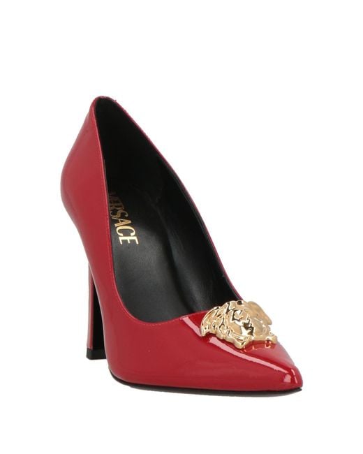 Versace Red Pumps