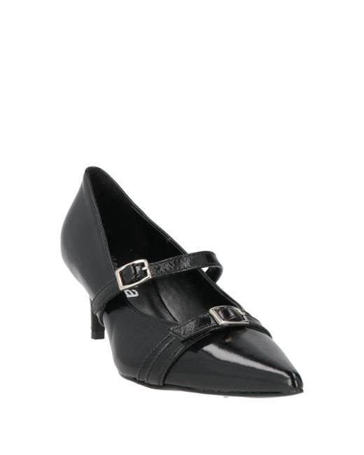 Nila & Nila Black Pumps Leather