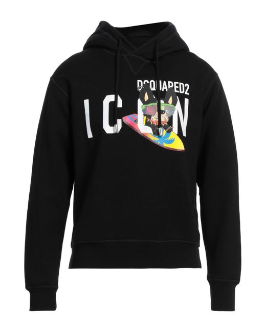 Sudadera DSquared² de hombre de color Black