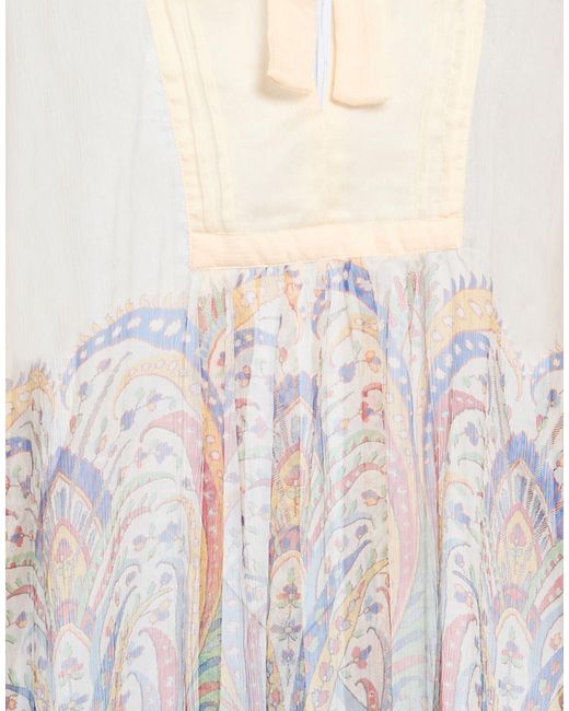 Etro White Top Silk