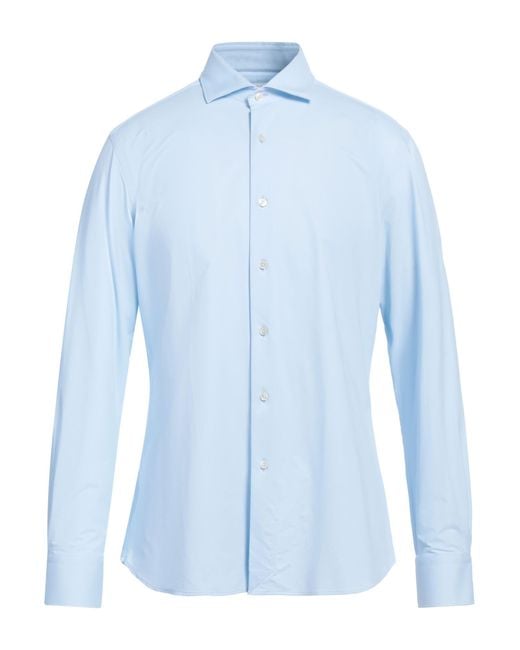 Glanshirt Blue Shirt for men