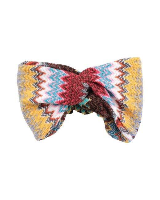 Missoni Pink Hair Accessory Wool, Viscose
