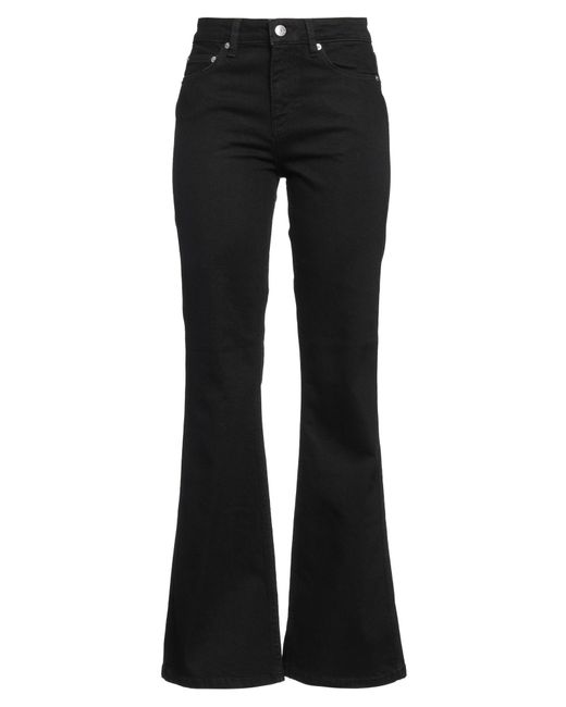 Maje Black Jeans Cotton, Elastane