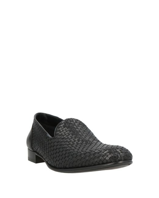 Calpierre Gray Loafers Leather for men