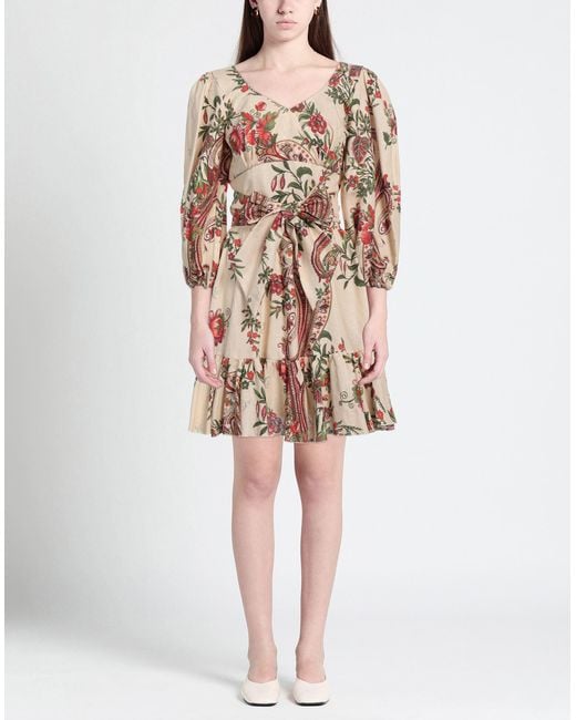 Jijil Natural Mini Dress
