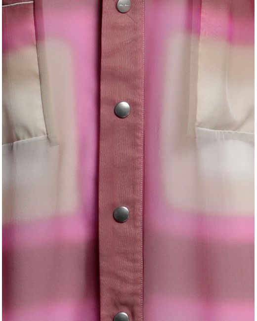 Camisa Rick Owens de hombre de color Pink