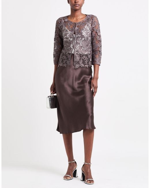 Marella Gray Jacket Polyester