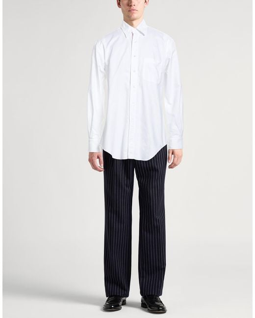 Camisa Thom Browne de hombre de color White