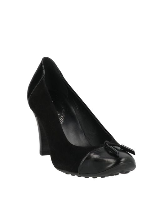 Tod's Black Pumps Leather