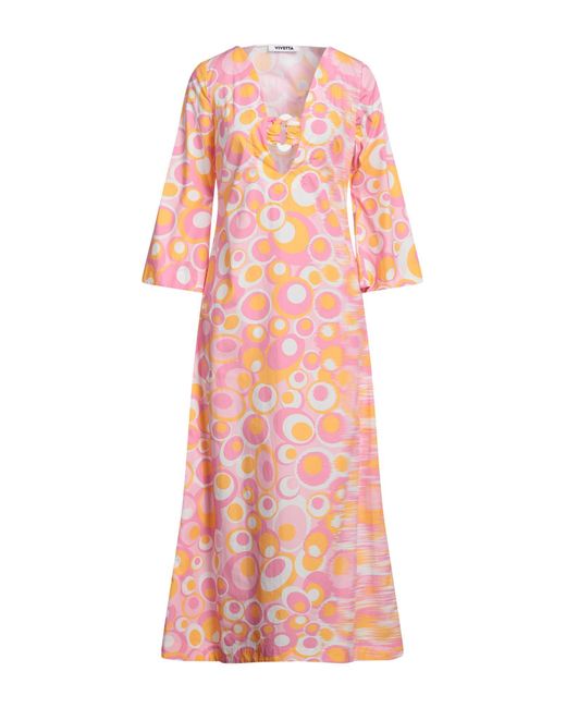 Vivetta Pink Maxi Dress