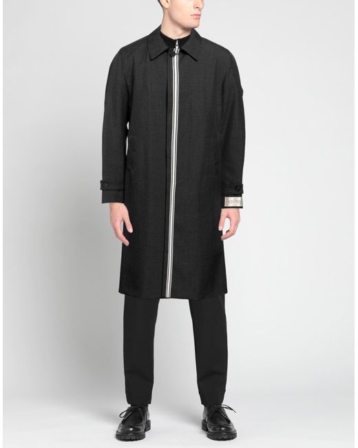 Golden Goose Deluxe Brand Black Overcoat & Trench Coat for men