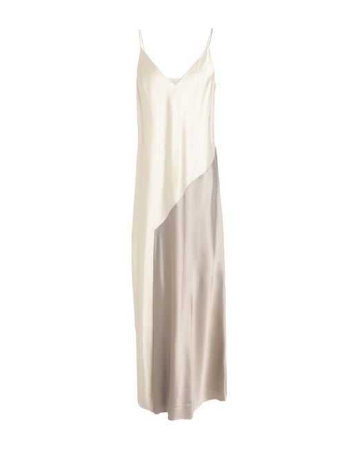 Robe longue Calvin Klein en coloris White