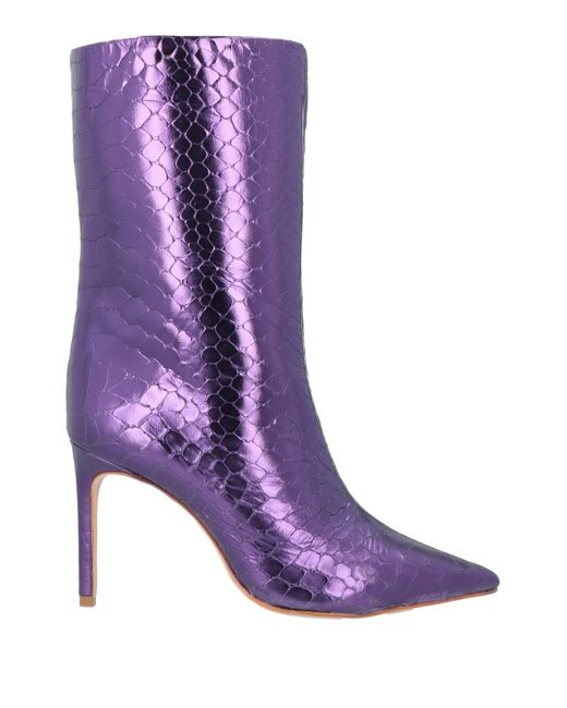 SCHUTZ SHOES Purple Ankle Boots