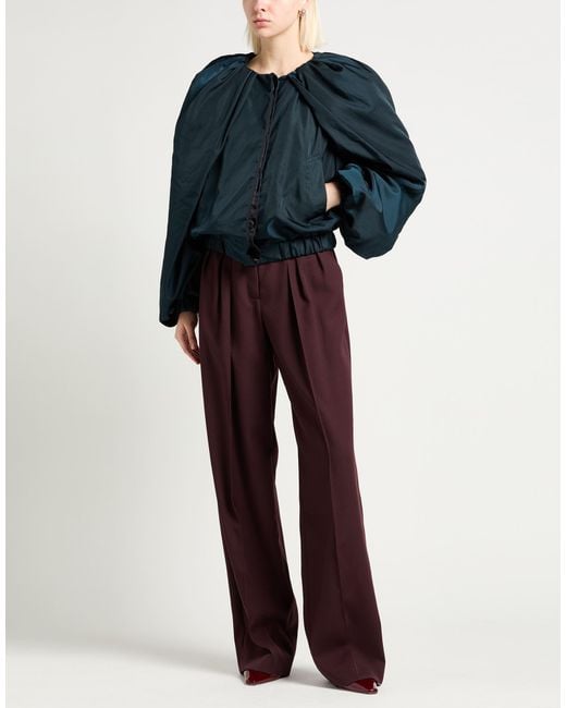 Dries Van Noten Blue Deep Jacket Polyamide