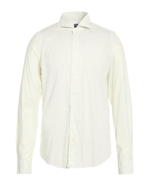 Camisa Fedeli de hombre de color White