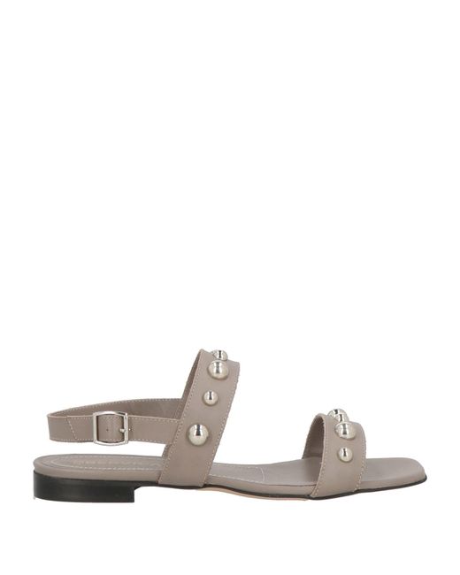 Bervicato White Sandale