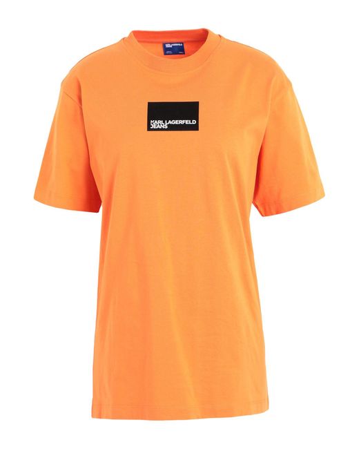 Karl Lagerfeld Orange T-shirt