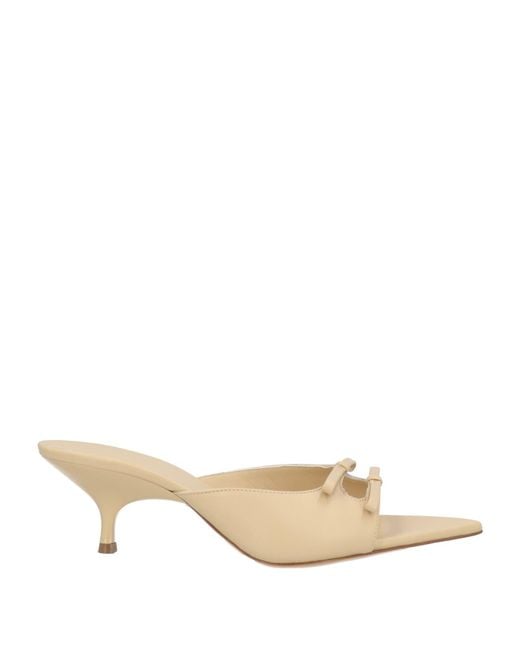 Gia Borghini Natural Sandals
