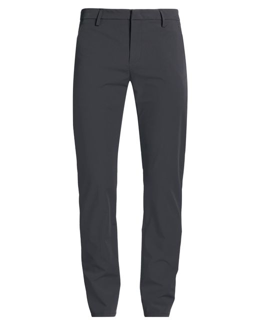 Dondup Blue Charcoal Pants Polyamide, Elastane for men