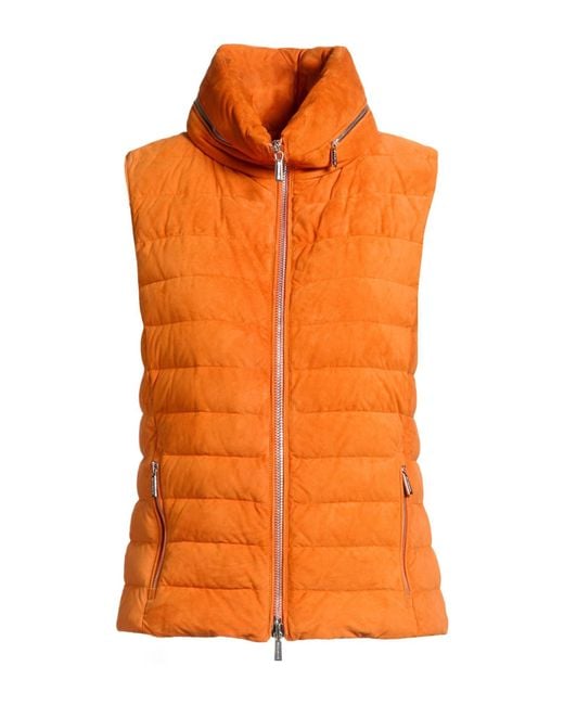 Moorer Orange Gilet