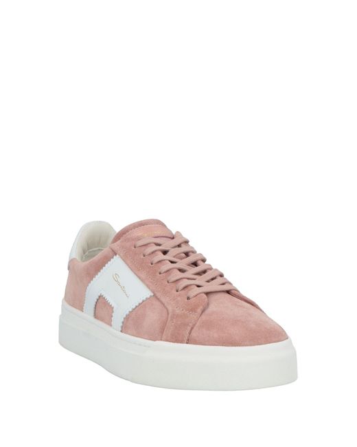 Santoni Pink Sneakers