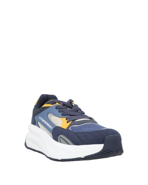 EA7 Blue Sneakers for men
