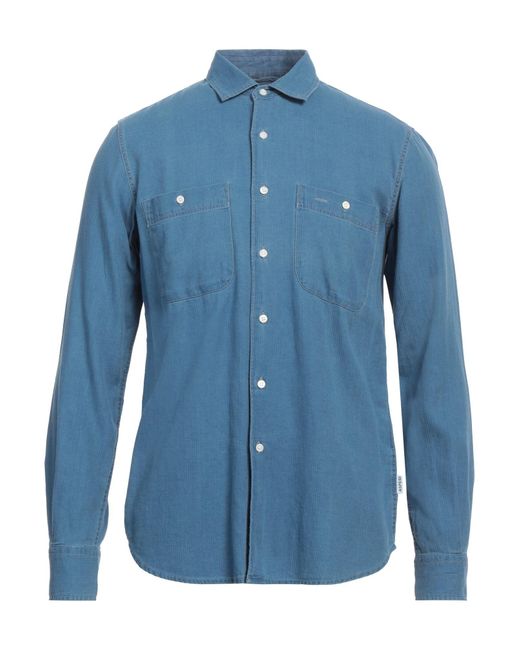 Camisa Aspesi de hombre de color Blue