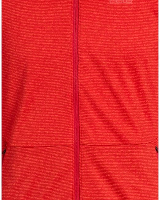 Odlo Red Jacket Polyester, Elastane for men