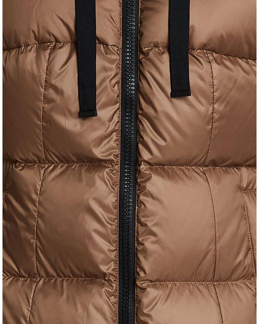 Peuterey Brown Camel Puffer Polyester