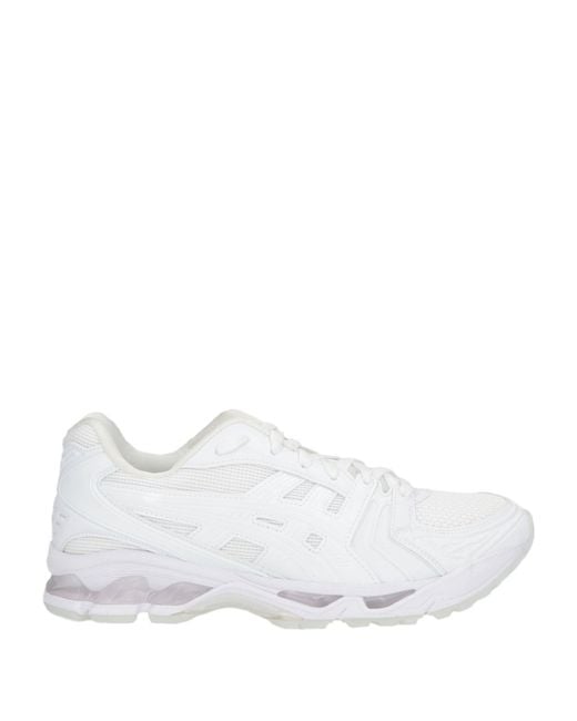 Comme des Garçons SHIRT X Asics White Sneakers Synthetic Material, Textile Fibers for men