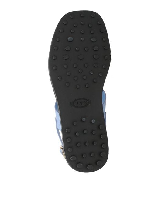 Tod's White Thong Sandals