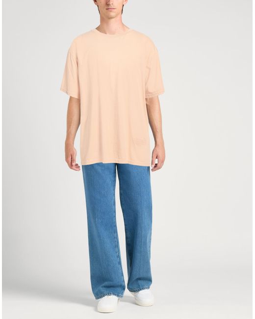 MM6 by Maison Margiela Natural Blush T-Shirt Cotton for men
