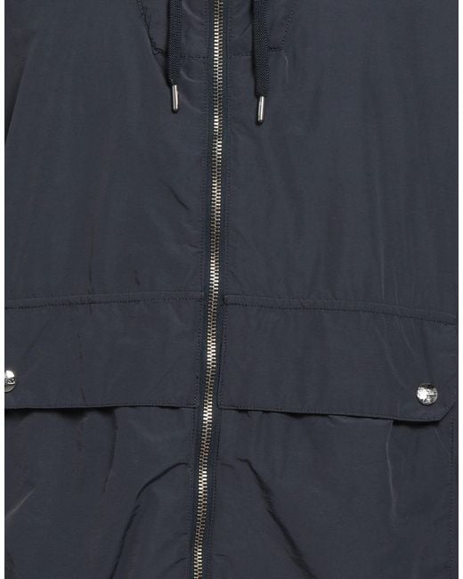Herno Blue Midnight Jacket Polyamide, Cotton for men