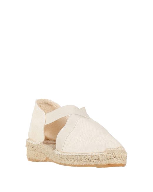 Toni Pons Natural Espadrilles Textile Fibers