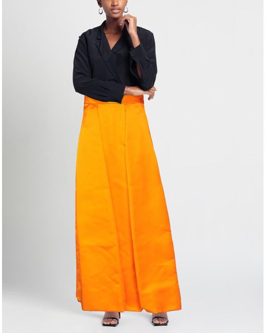 Tom Ford Orange Maxi Skirt