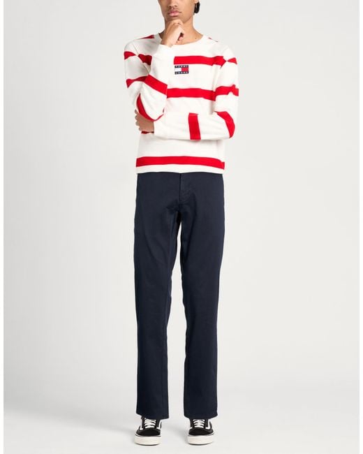 Napapijri Blue Midnight Pants Cotton, Elastane for men