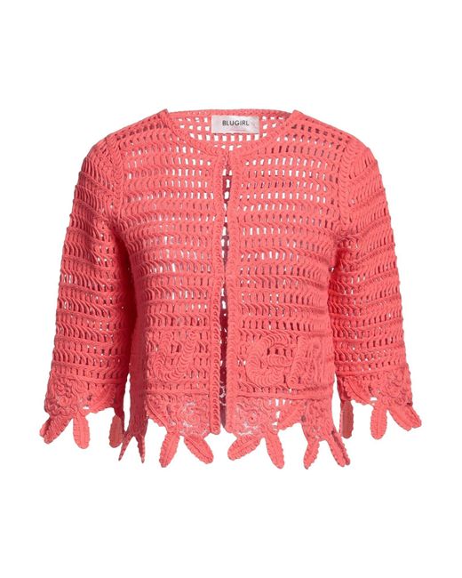 Blugirl Blumarine Red Suit Jacket