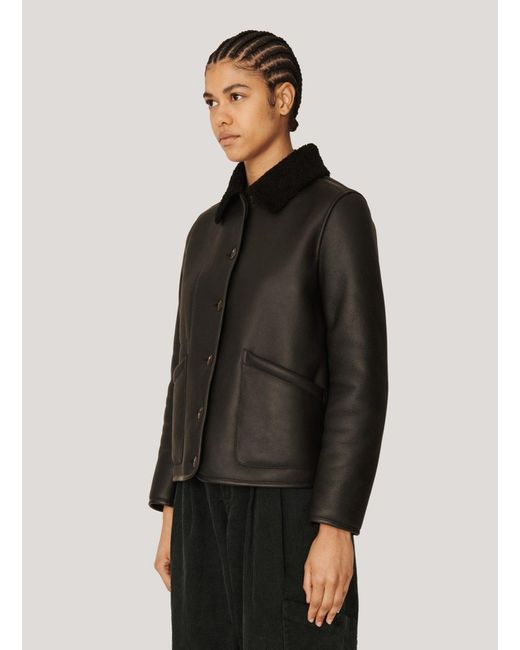 YMC Brainticket Mk2 Leather Jacket Black | Lyst