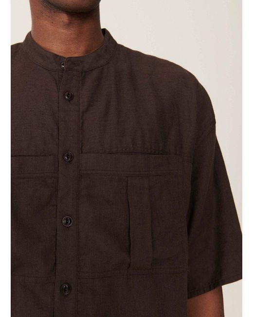 YMC Ymo Safari Shirt Brown for Men | Lyst