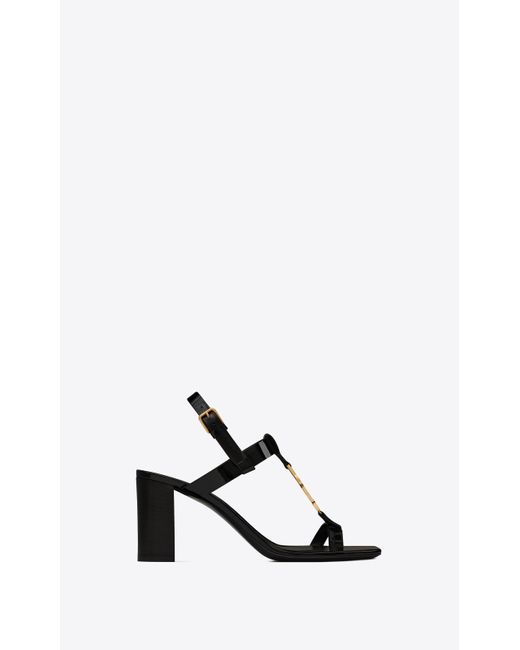 Saint Laurent Cassandra Heeled Sandals 