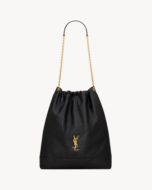 Saint Laurent Black Saint Laone Sizerent Jamie Large Pochon