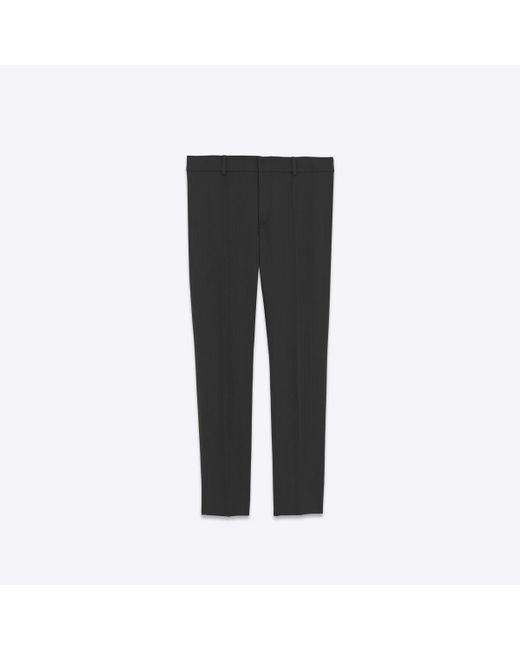 Saint Laurent Black Low-rise Pants for men