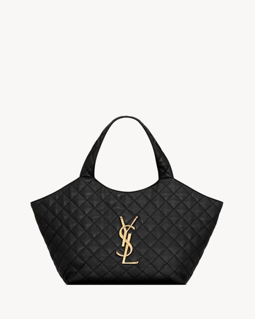 Saint Laurent Black Icare Medium