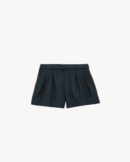 Saint Laurent Blue Shorts for men