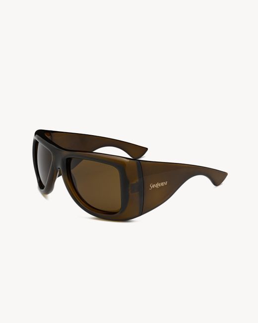 Saint Laurent Brown Sl 902 Howl for men