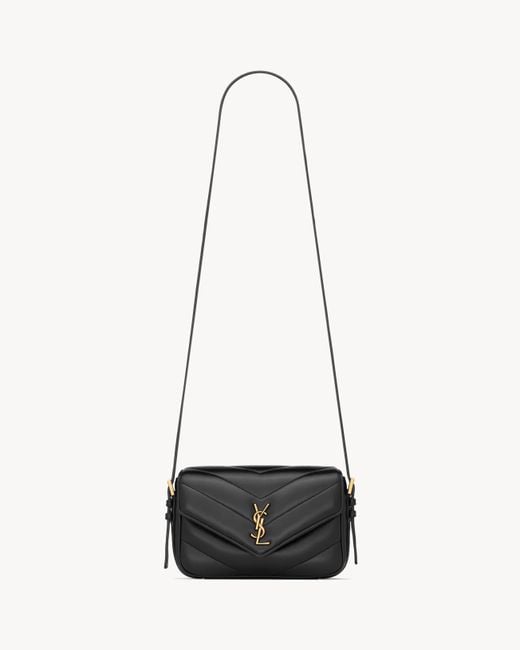 Saint Laurent White Loulou Toy Crossbody