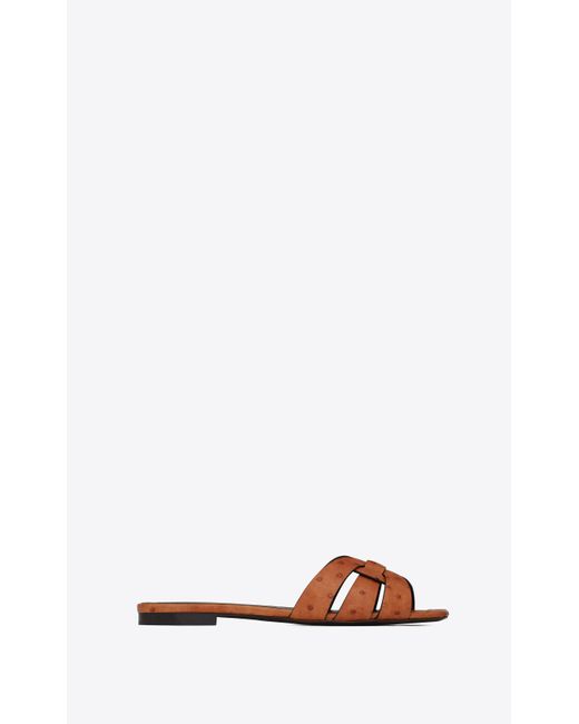 ysl mules flat