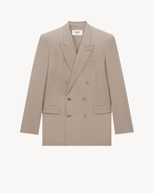 Saint Laurent Natural Yves Jacket for men