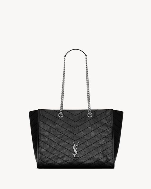 Saint Laurent White Niki Shopping